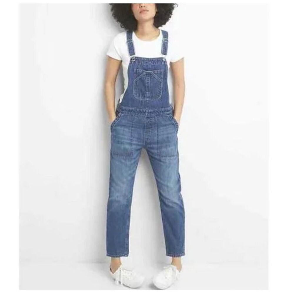 GAP Blue Denim Jumpsuit
